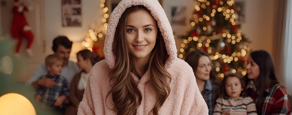 Sweat Plaid Chauffant Cadeau