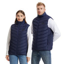 Gilet Chauffant Bleu