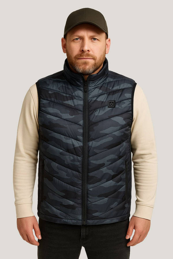 Gilet Chauffant Camouflage Hd
