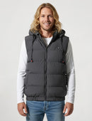 Gilet Chauffant Gris