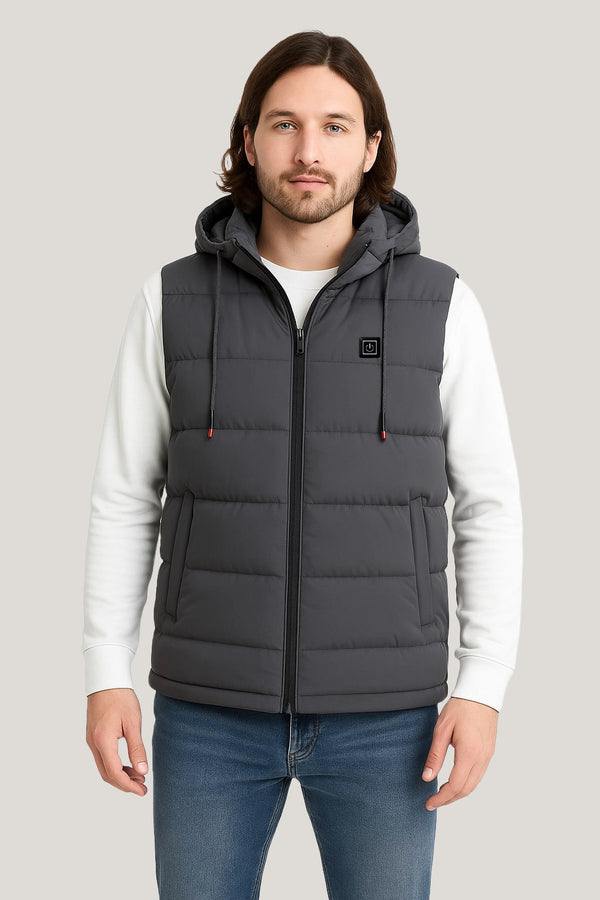 Gilet Chauffant Gris Hd