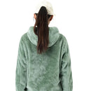 Sweat Capuche Chauffant Vert