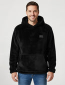 Sweat Plaid Chauffant Noir