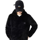 Sweat Plaid Chauffant Noir