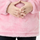 Sweat Polaire Chauffant Rose