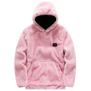 Sweat Polaire Chauffant Rose
