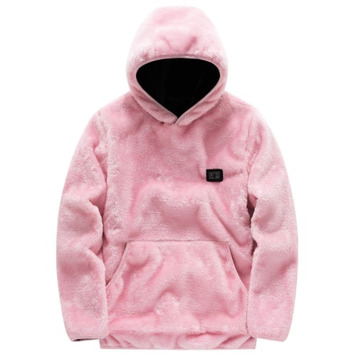 Sweat Polaire Chauffant Rose